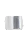 Ann Demeulemeester Ire quote ring - Silver