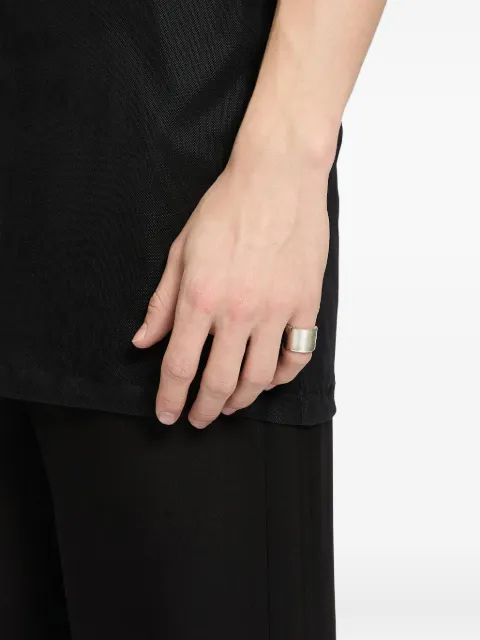 Ann Demeulemeester Ire quote ring