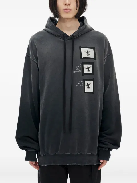 Ann Demeulemeester Ollie printed hoodie