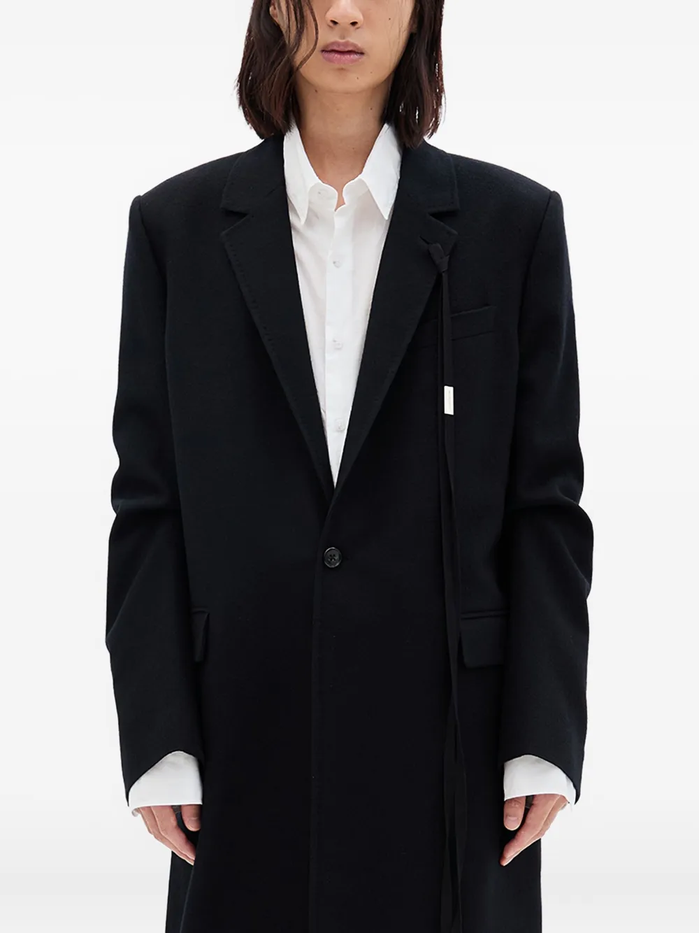 Ann Demeulemeester Thor wool blazer | Black | Image 1