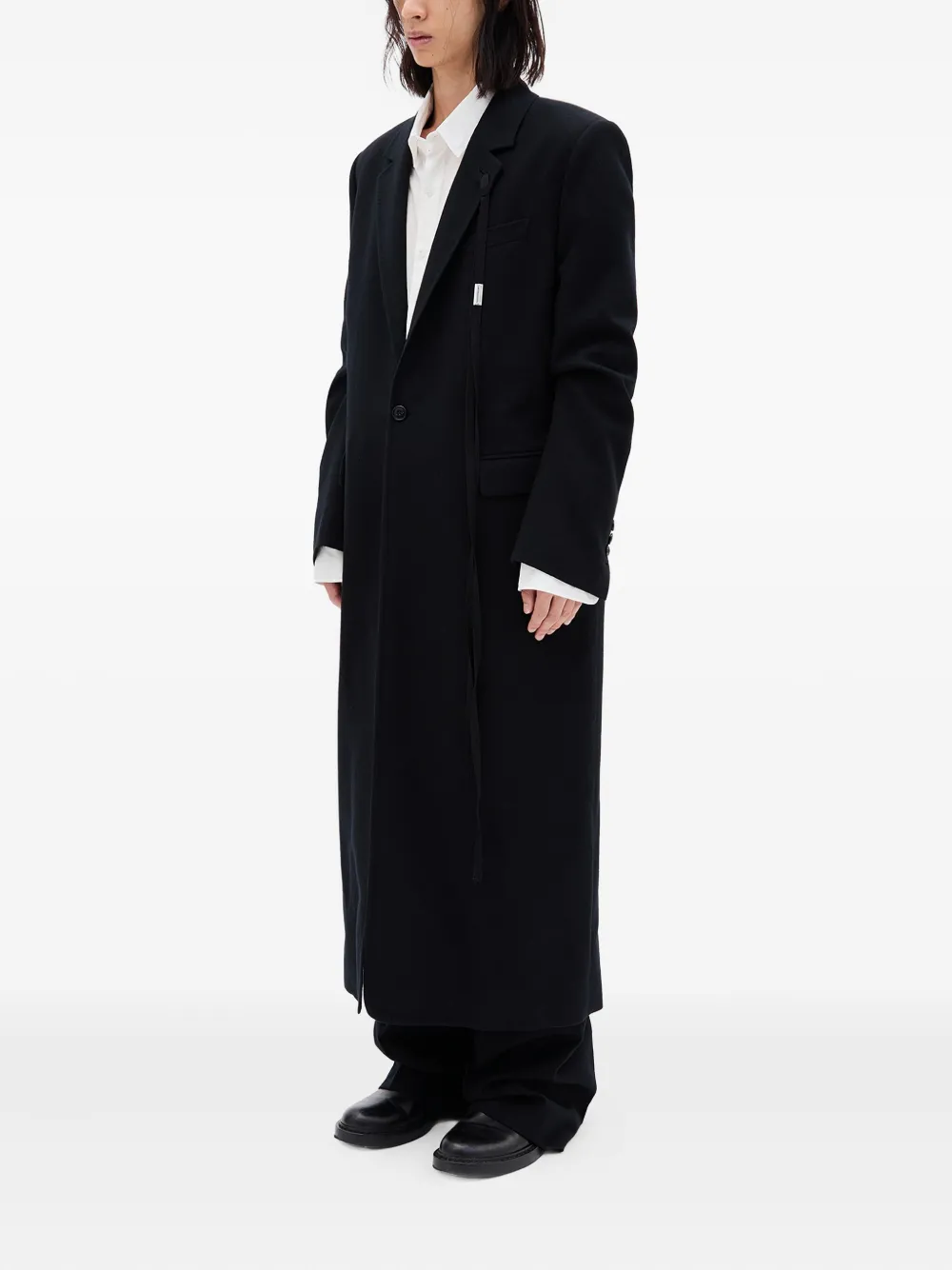  Ann Demeulemeester Thor Wool Blazer - Black 