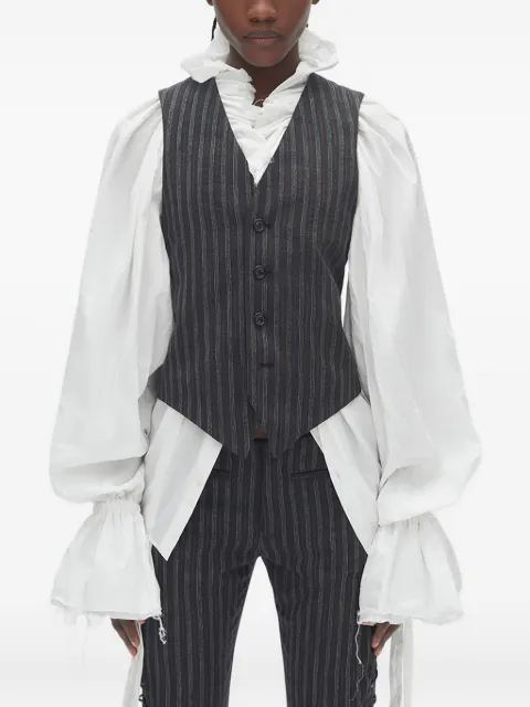 Ann Demeulemeester Stanse pinstripe waistcoat