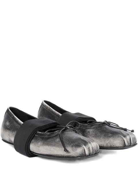 Ann Demeulemeester bow-detailing ballet flats