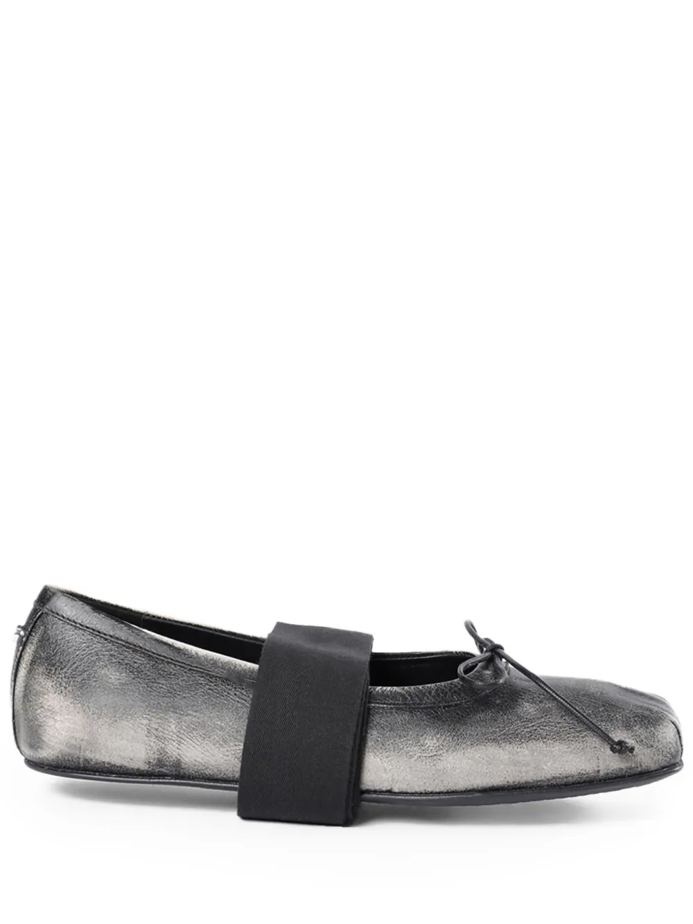 Ann Demeulemeester Ballerina's met strikdetail Grijs