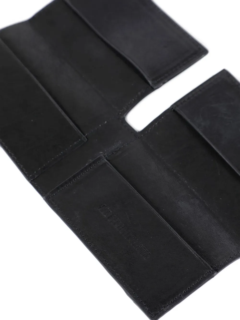  Ann Demeulemeester Leather Wallet - Black 