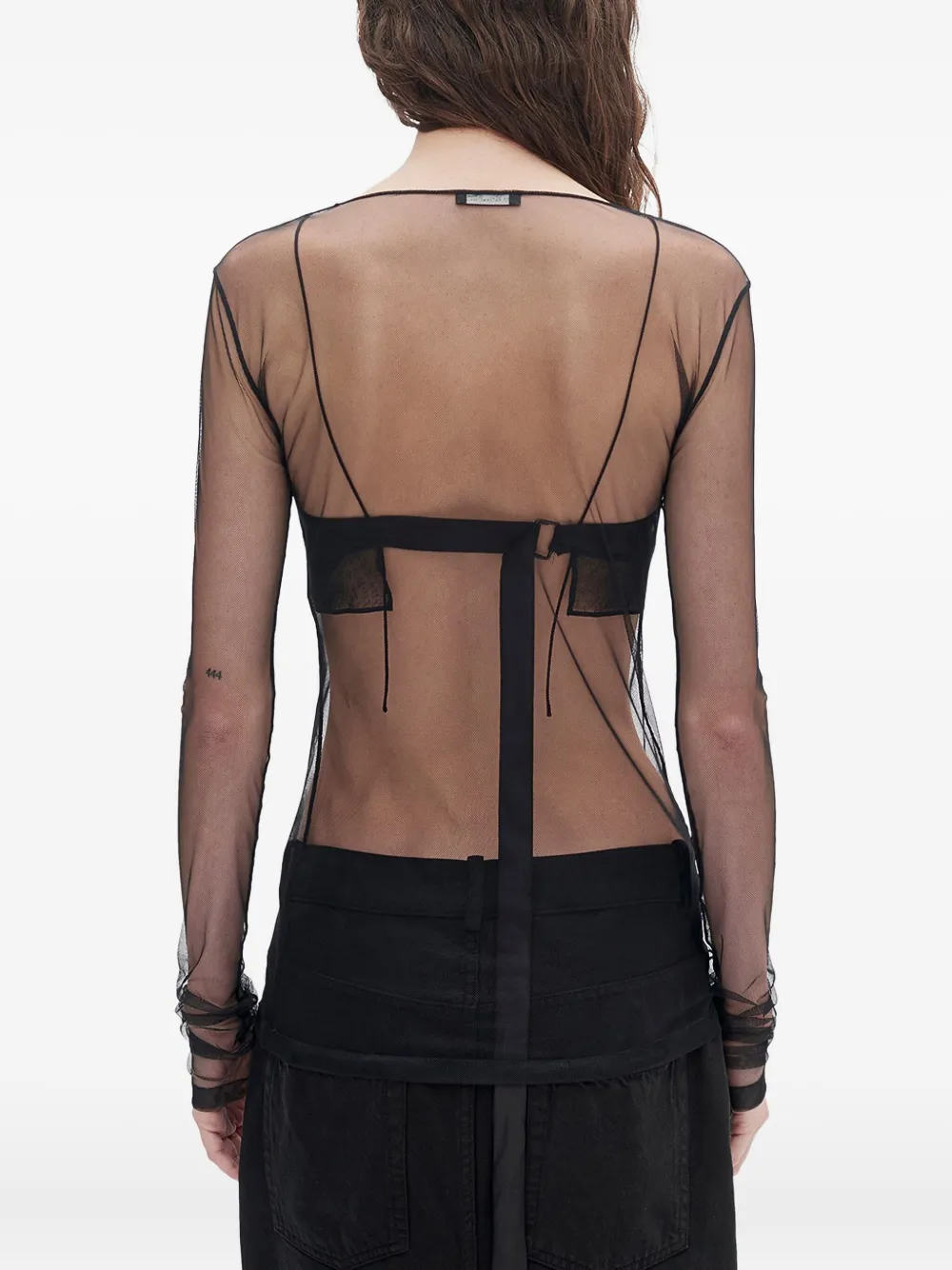 Ann Demeulemeester Long-sleeved T-shirt In Black