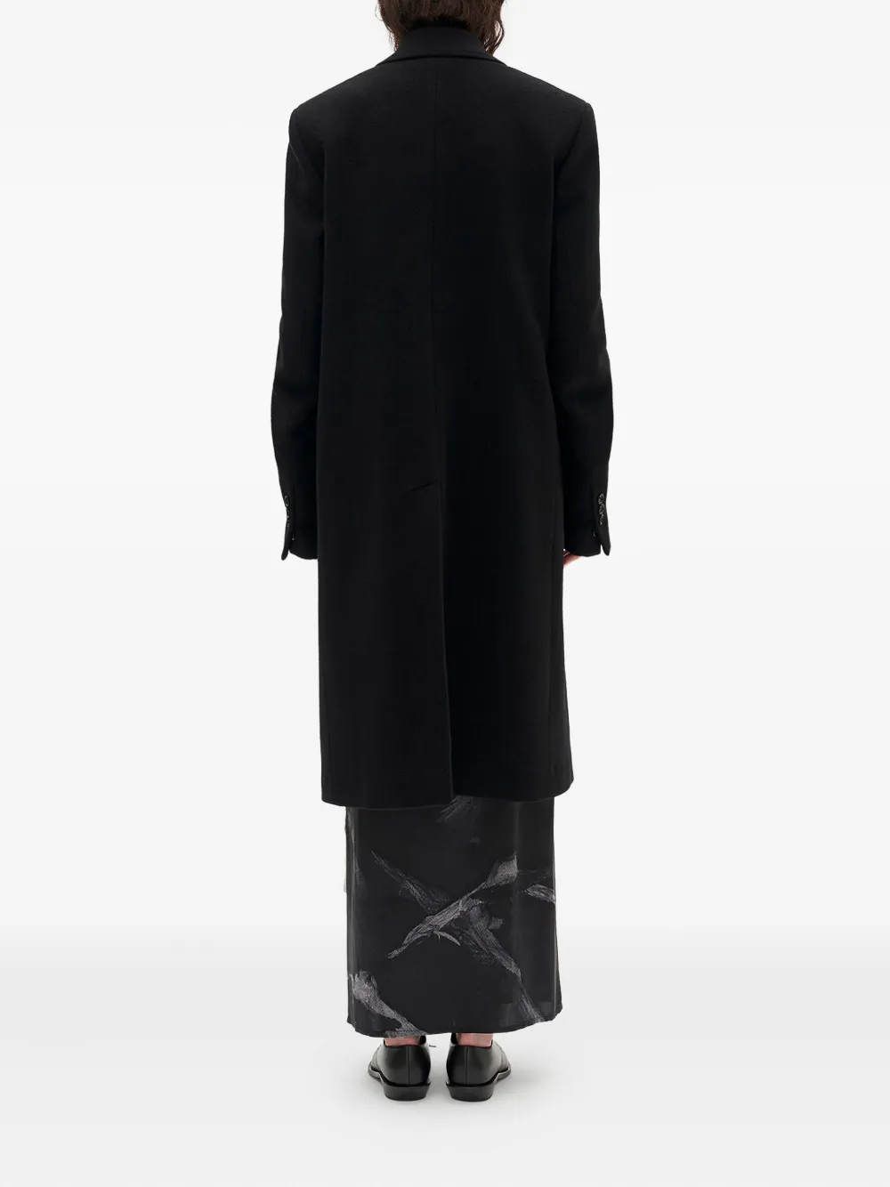 Ann Demeulemeester Viv High Comfort Tailored Coat In Multi