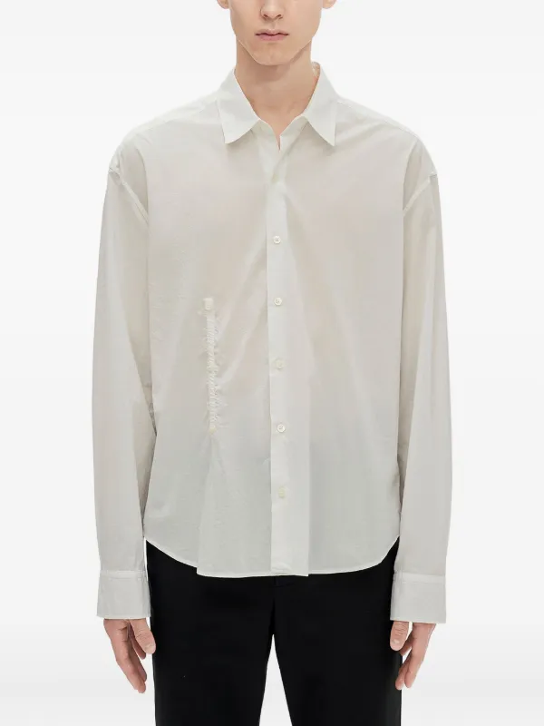 ANN DEMEULEMEESTER 白シャツ サイズ40 Shirts – Ann Demeulemeester