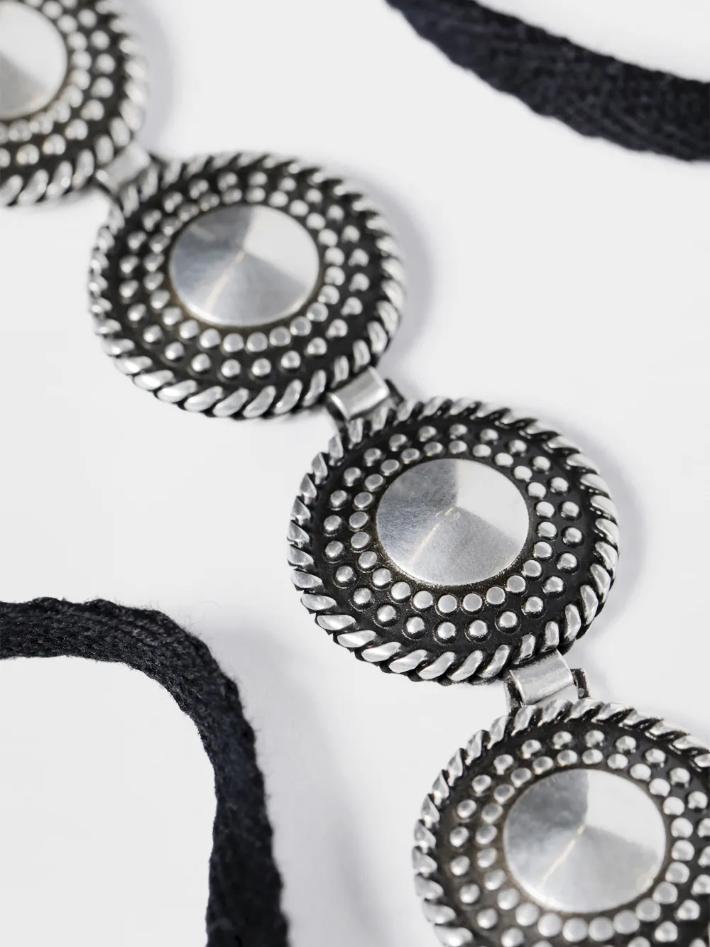 Ann Demeulemeester Ive Stud Bracelet In Metallic