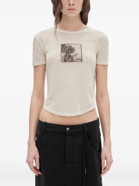 Ann Demeulemeester graphic-print jersey t-shirt