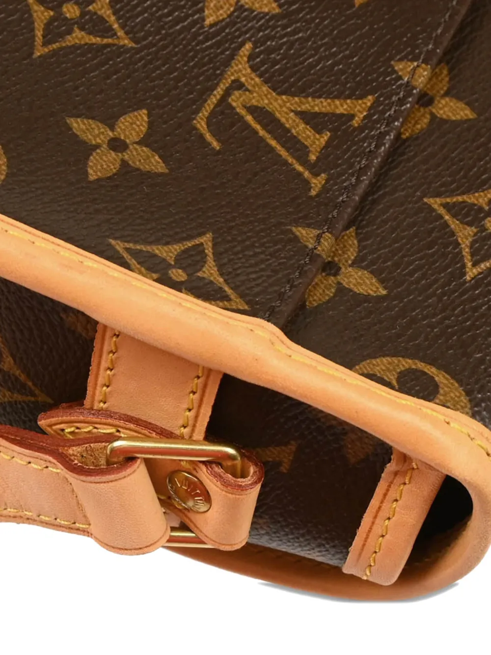 Pre-owned Louis Vuitton 2012 Sologne Shoulder Bag In Brown