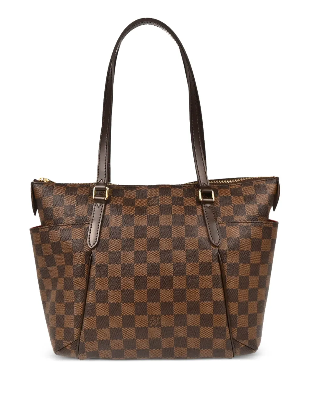 Louis Vuitton Pre-Owned 2014 ダミエ トータリー PM ハンドバッグ - ブラウン Louis Vuitton Pre-Owned 2014 ダミエ トータリー PM ハンドバッグ - ブラウン