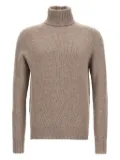 Ma'ry'ya turtleneck ribbed-cuff sweater - Grey