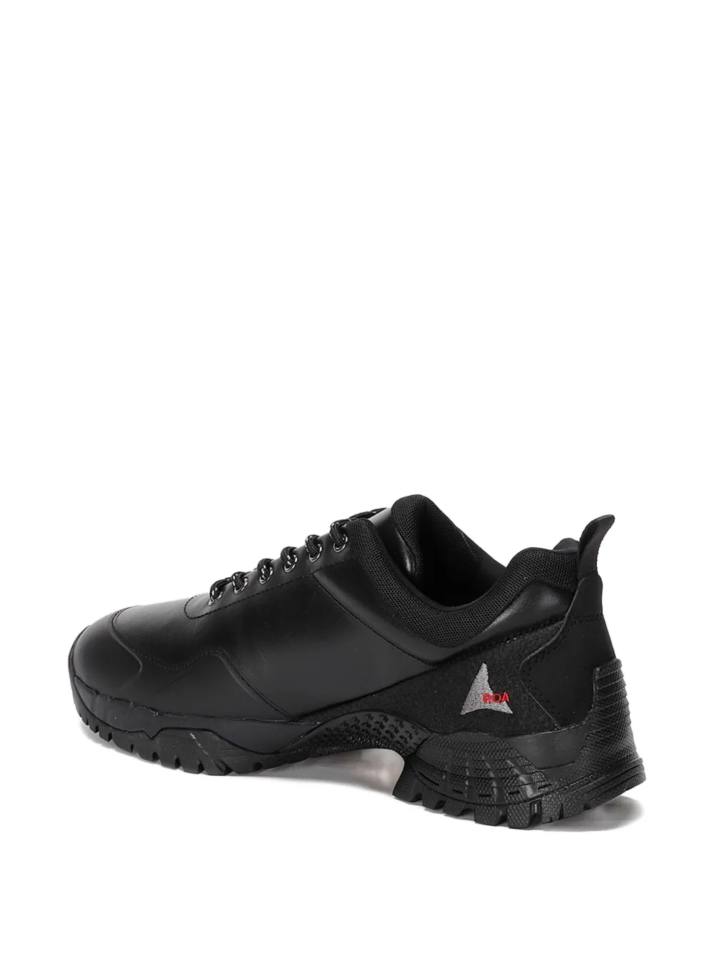 ROA Neal leather sneakers Black