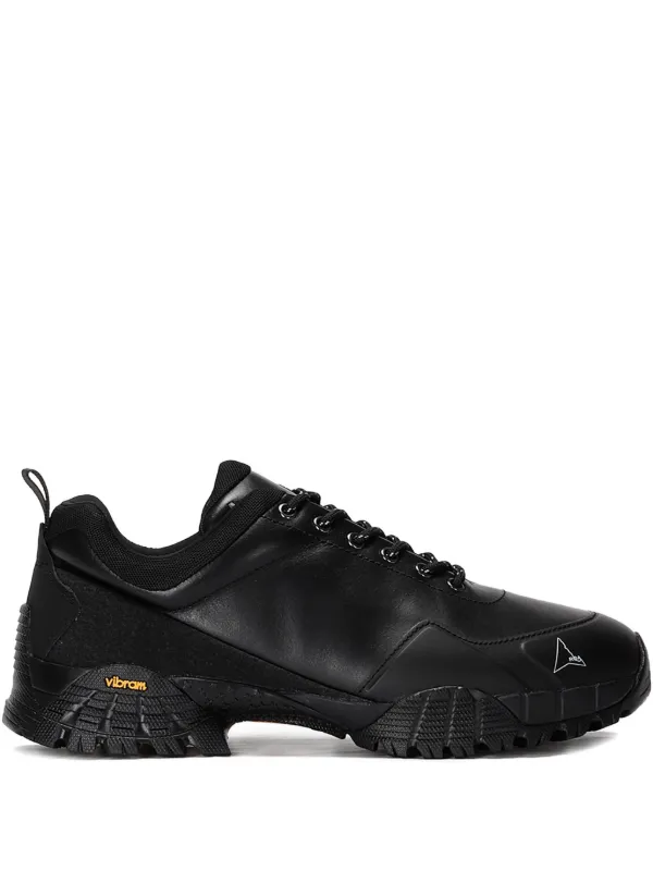 ROA Neal レザースニーカー | ブラック | FARFETCH JP