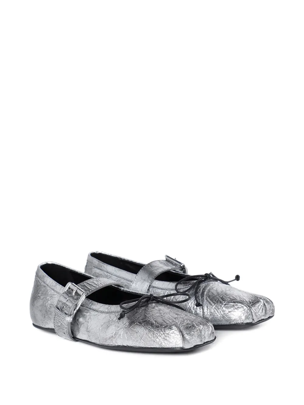 Ann Demeulemeester Zoey ballet flats Zilver