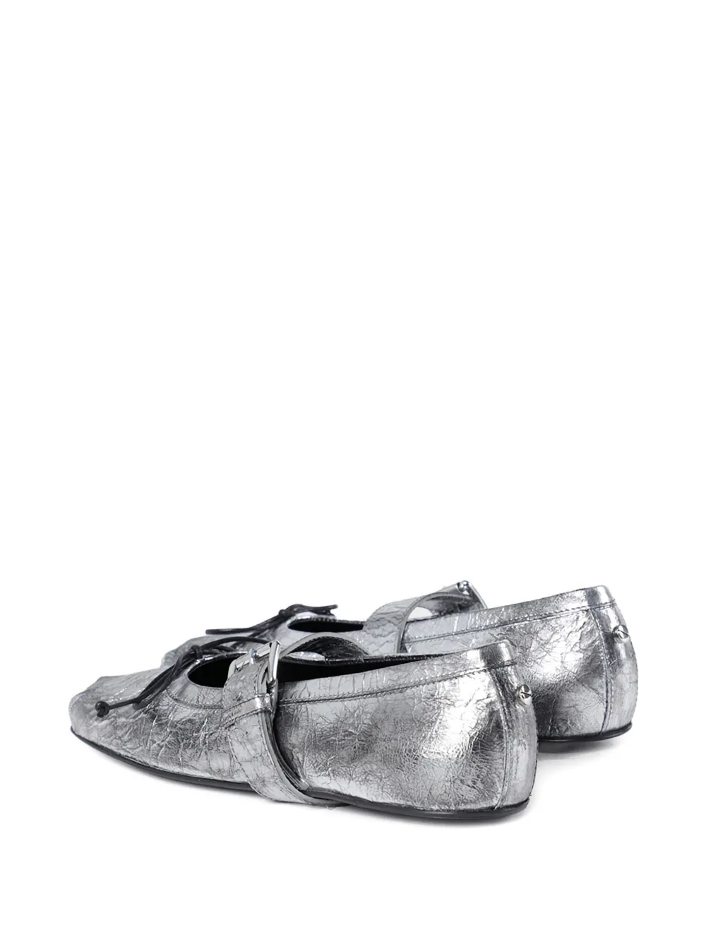 Ann Demeulemeester Zoey ballet flats Zilver