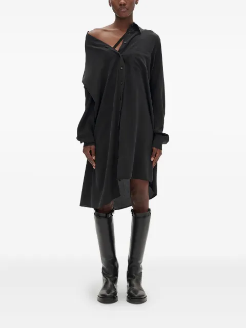 Ann Demeulemeester Halina drop-shoulder shirt midi dress