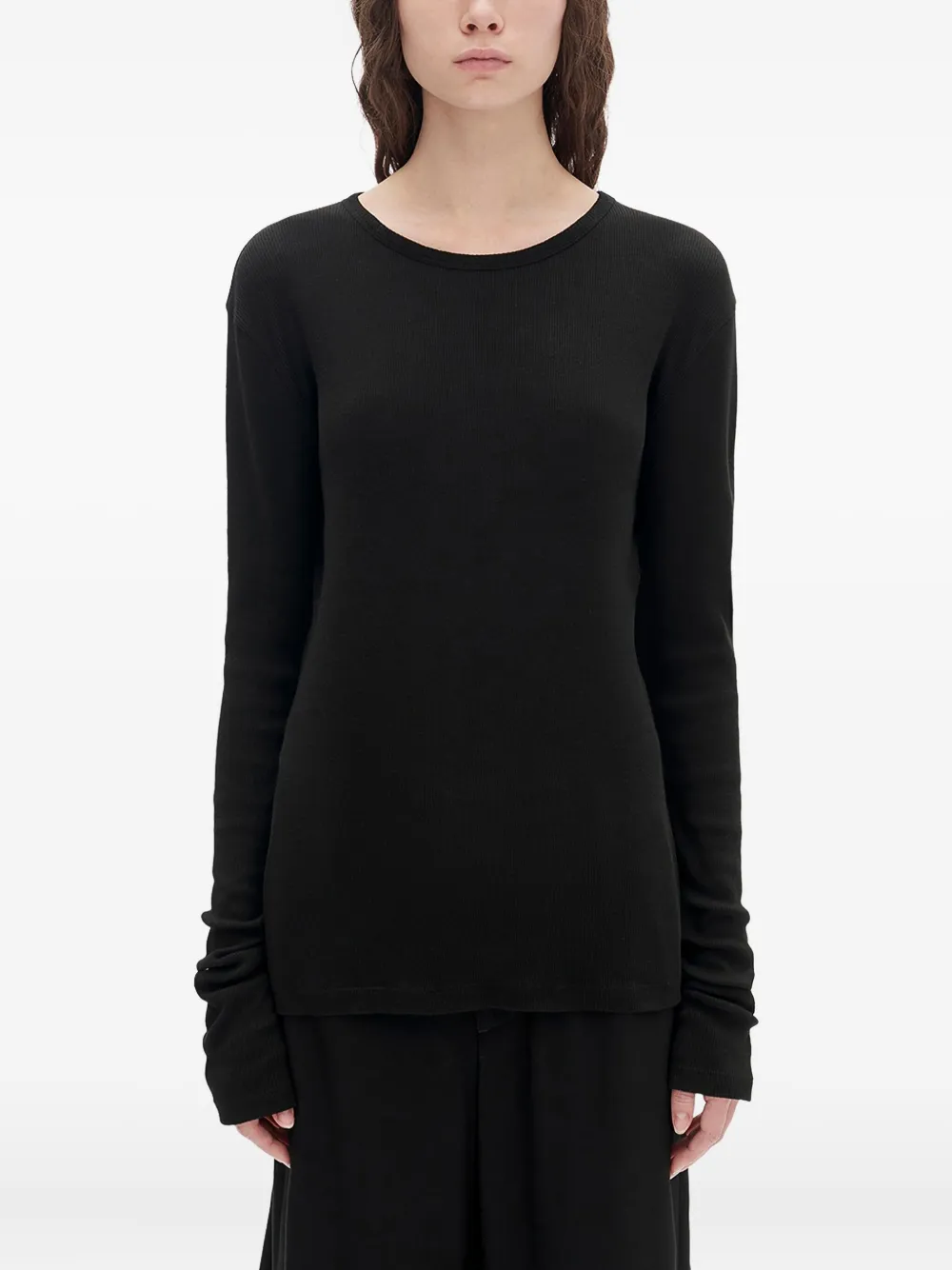 Ann Demeulemeester playera Fiene | negro | Image 1