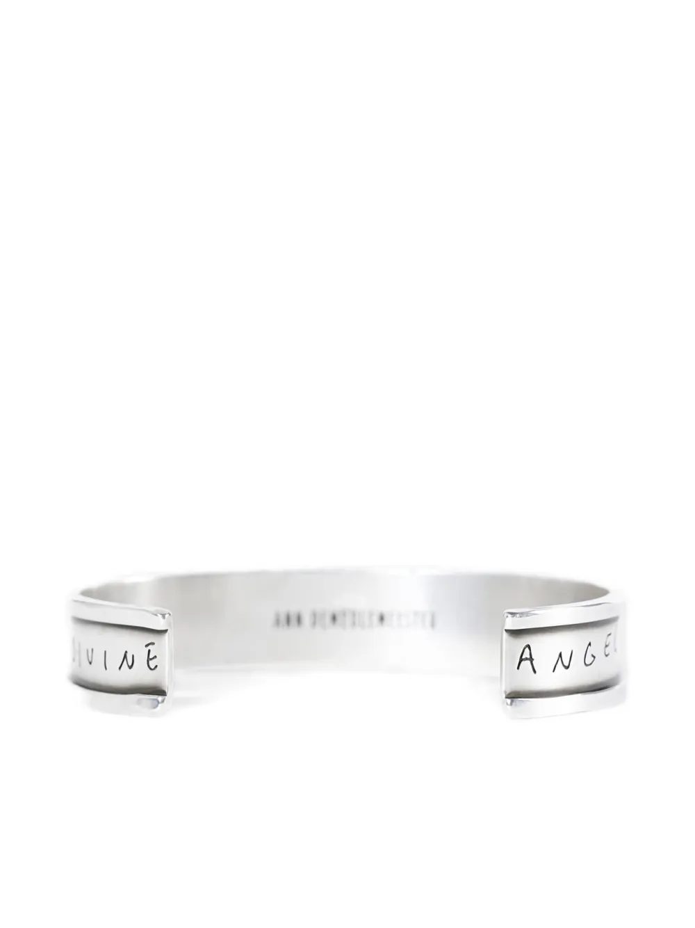 Ann Demeulemeester engraved silver bracelet | Image 2
