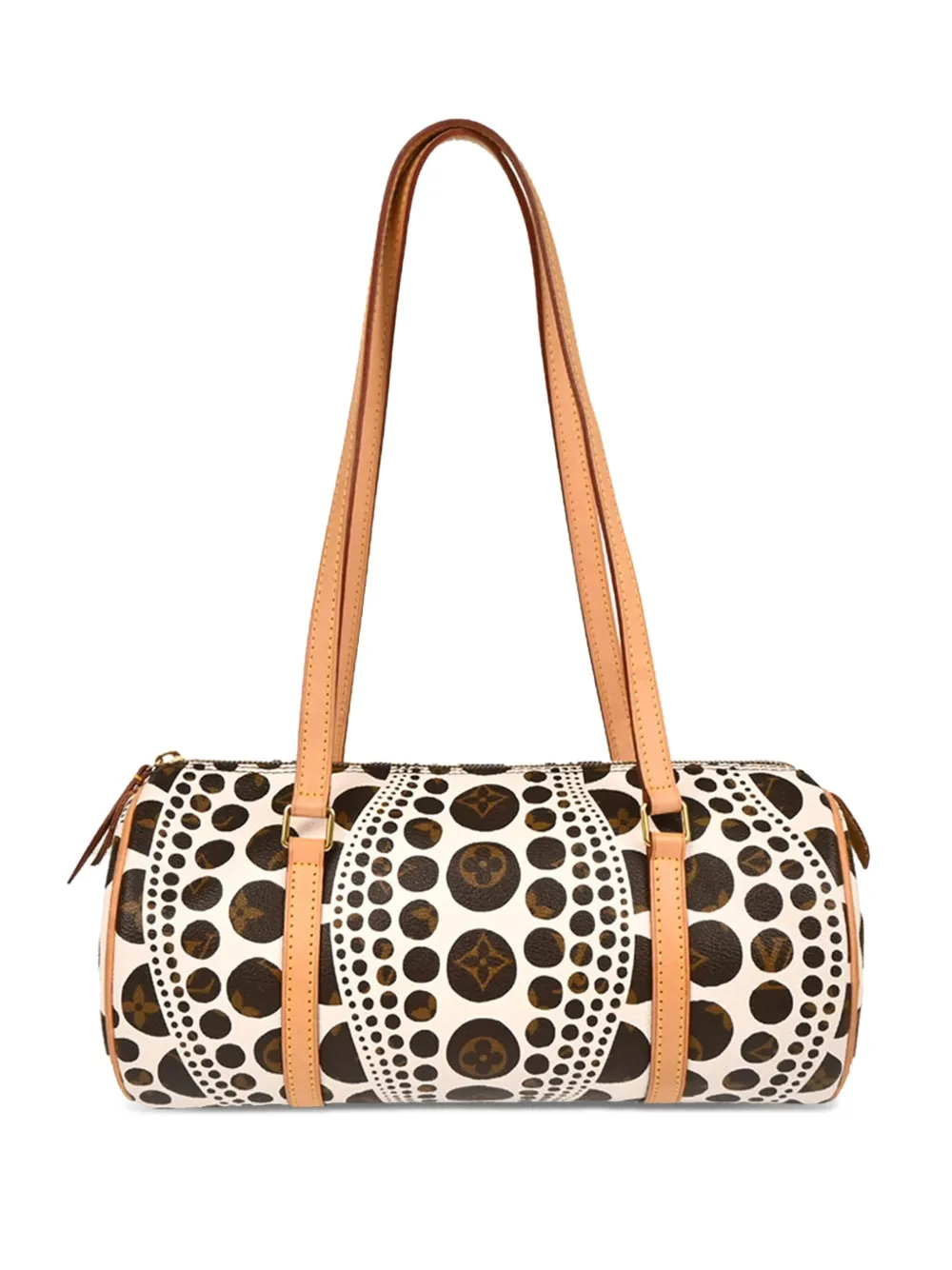 Louis Vuitton Pre-Owned 2012 Pumpkin Dot Papillon 30 handbag | White | Image 1
