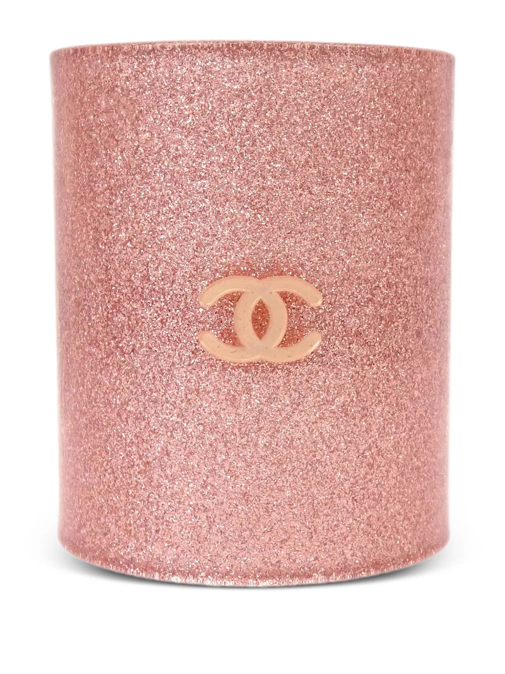 CHANEL Pre-Owned 2000 CC glittered hair clip | Silver | Image 1