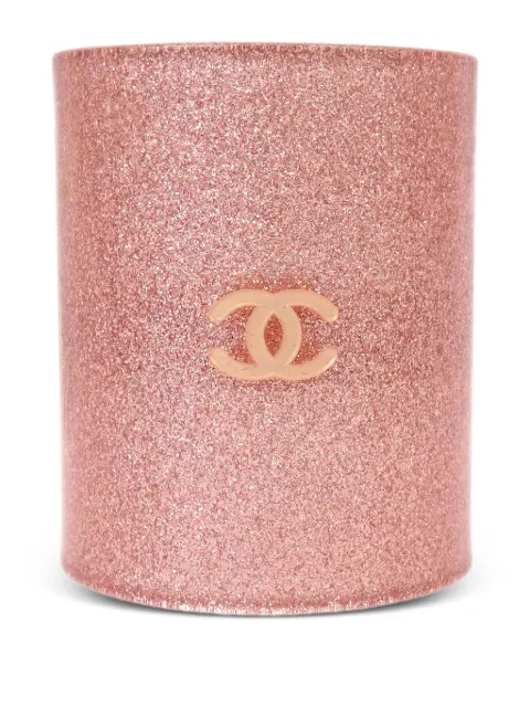 CHANEL Pre-Owned مشبك شعر CC جليتر 2000