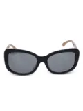 CHANEL Pre-Owned 1990-2000s cat eye-frame sunglasses - Black