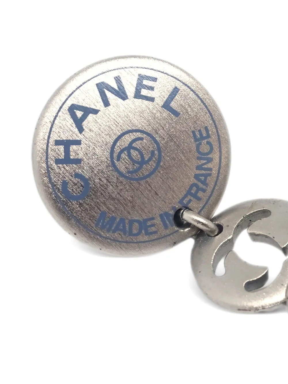 CHANEL Pre-Owned 1999 CC button dangle earrings | Image 2