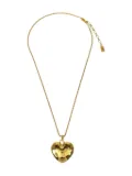 Saint Laurent Pre-Owned 1990-2000s heart-locket necklace - Gold