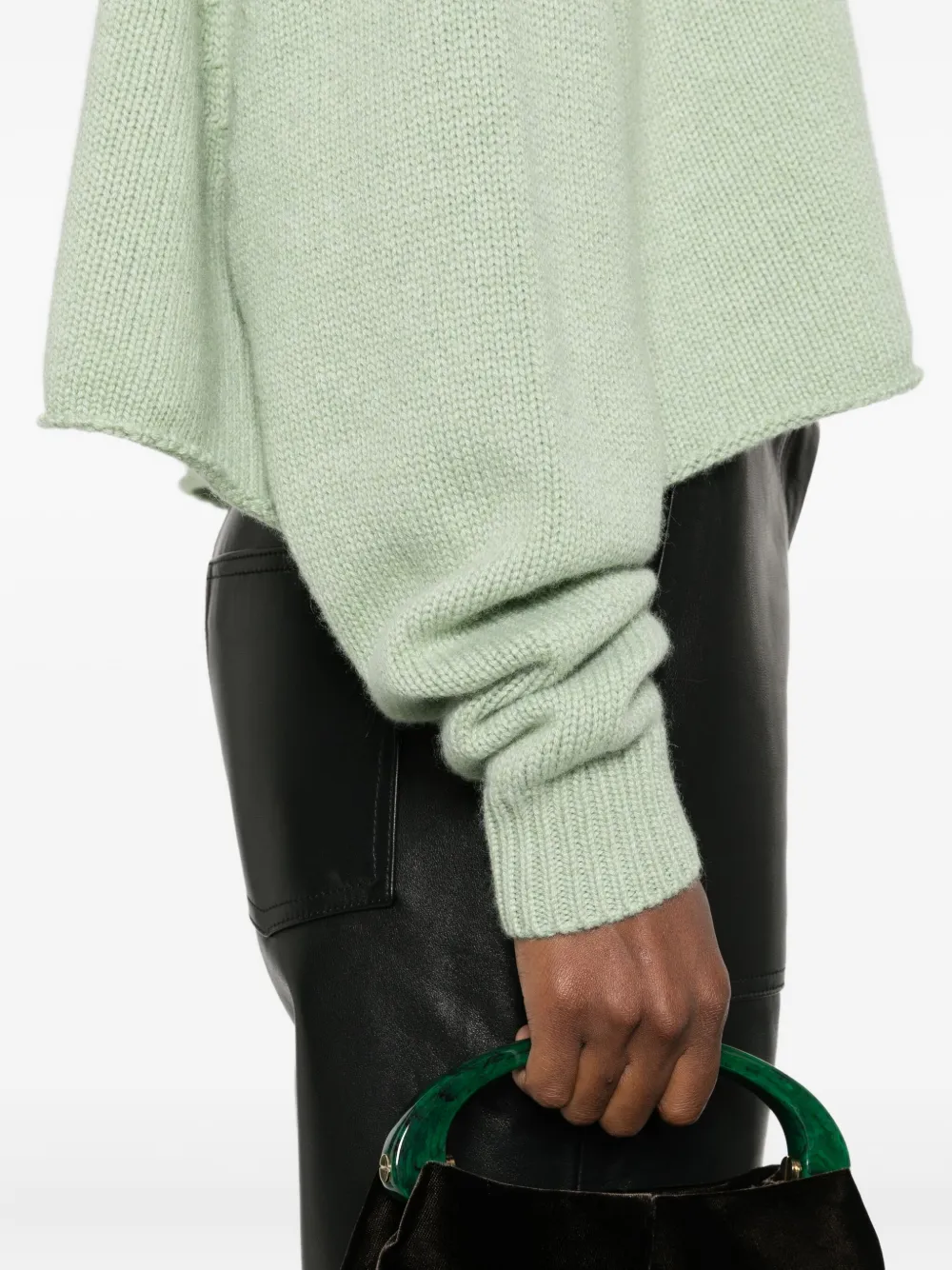 Lisa Yang Karine Sweater In Green