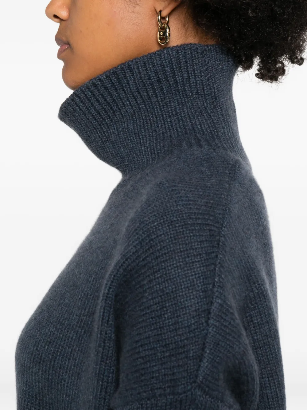 Lisa Yang Heidi Cashmere Sweater In Blue