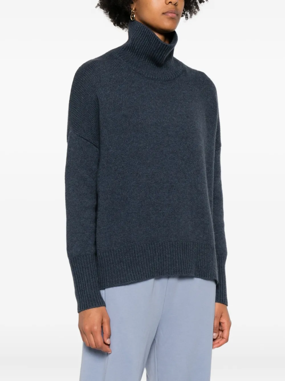 Lisa Yang Heidi Cashmere Sweater In Blue