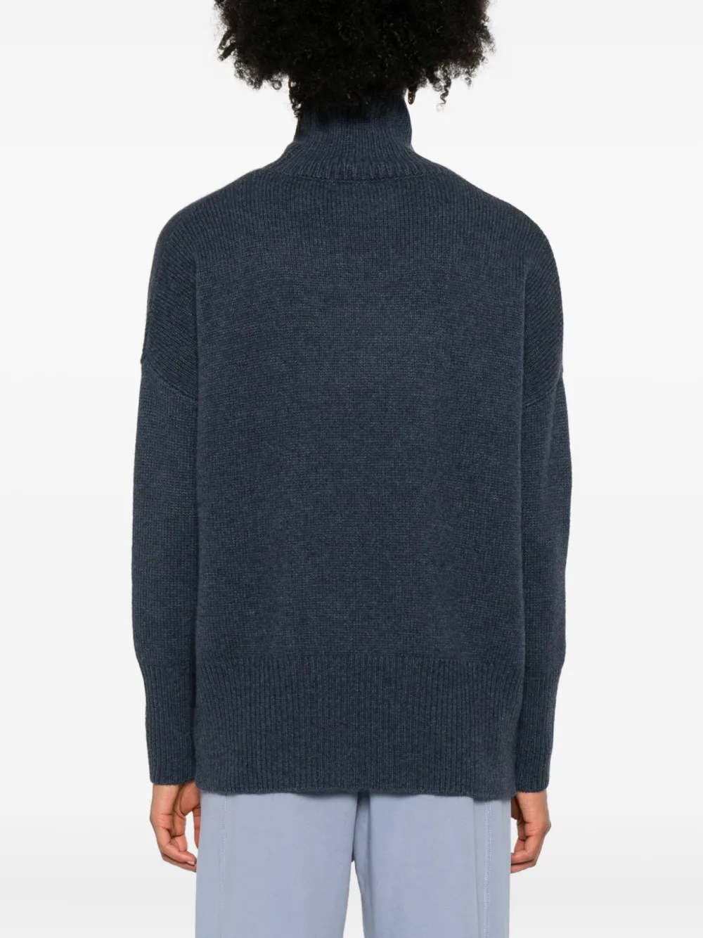 Lisa Yang Heidi Cashmere Sweater In Blue