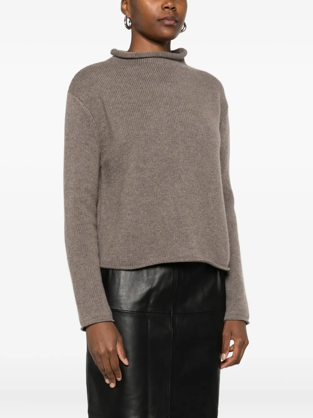 Lisa Yang Nelsie Cashmere Sweater In Gray