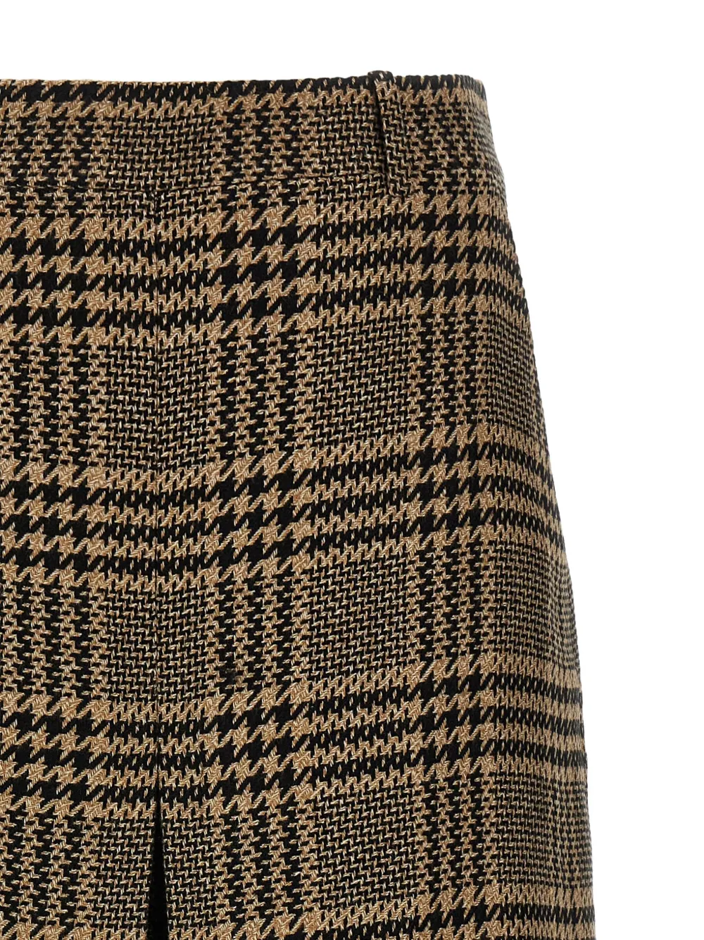 Saint Laurent Geruite broek Bruin