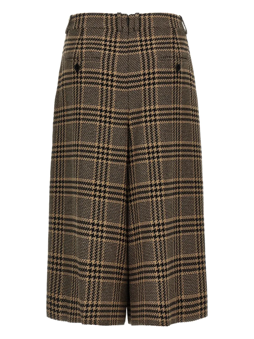 Saint Laurent Prince of Wales check trousers - Bruin