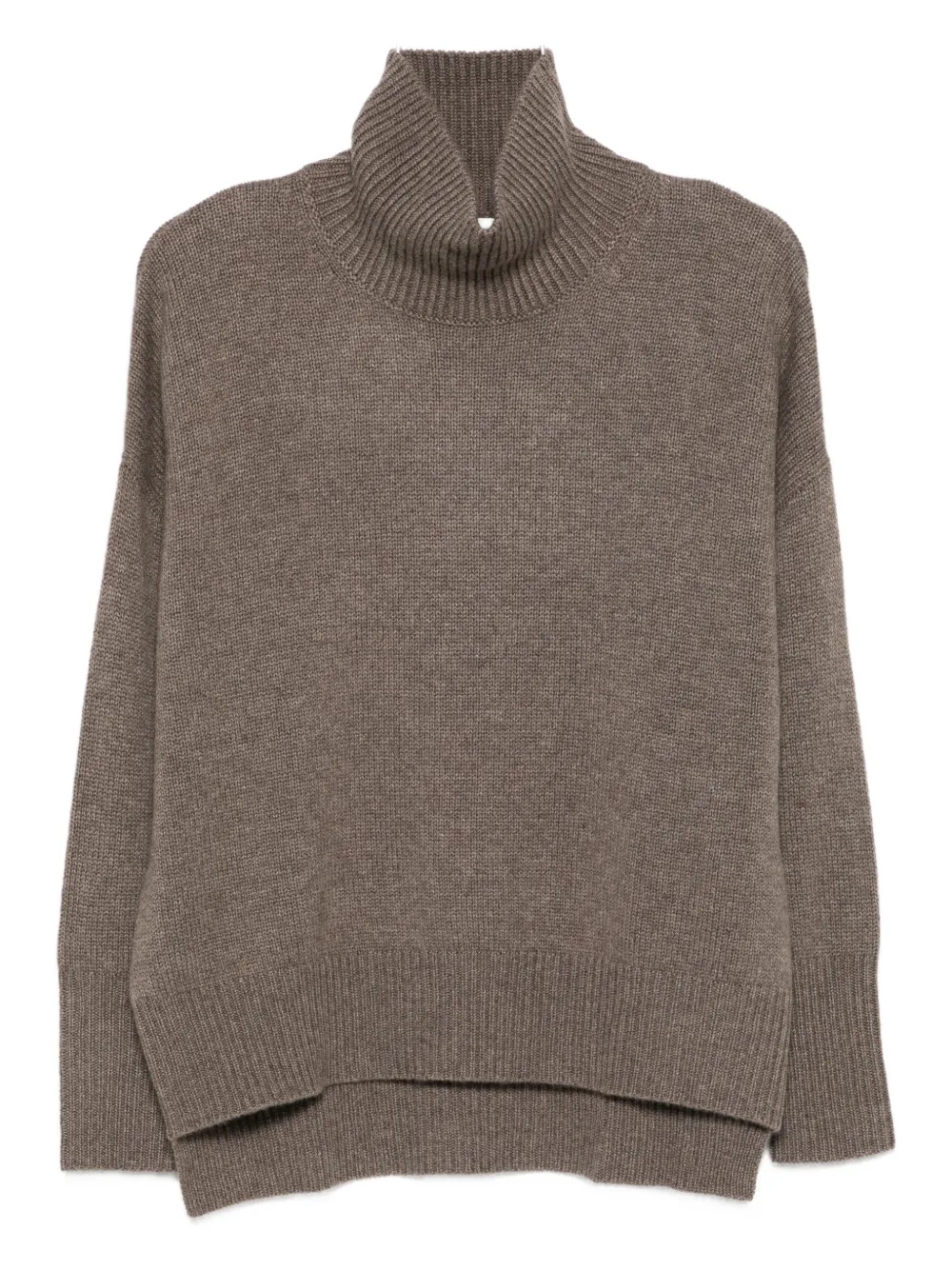 Lisa Yang Heidi Cashmere Turtle-neck Sweater In Brown