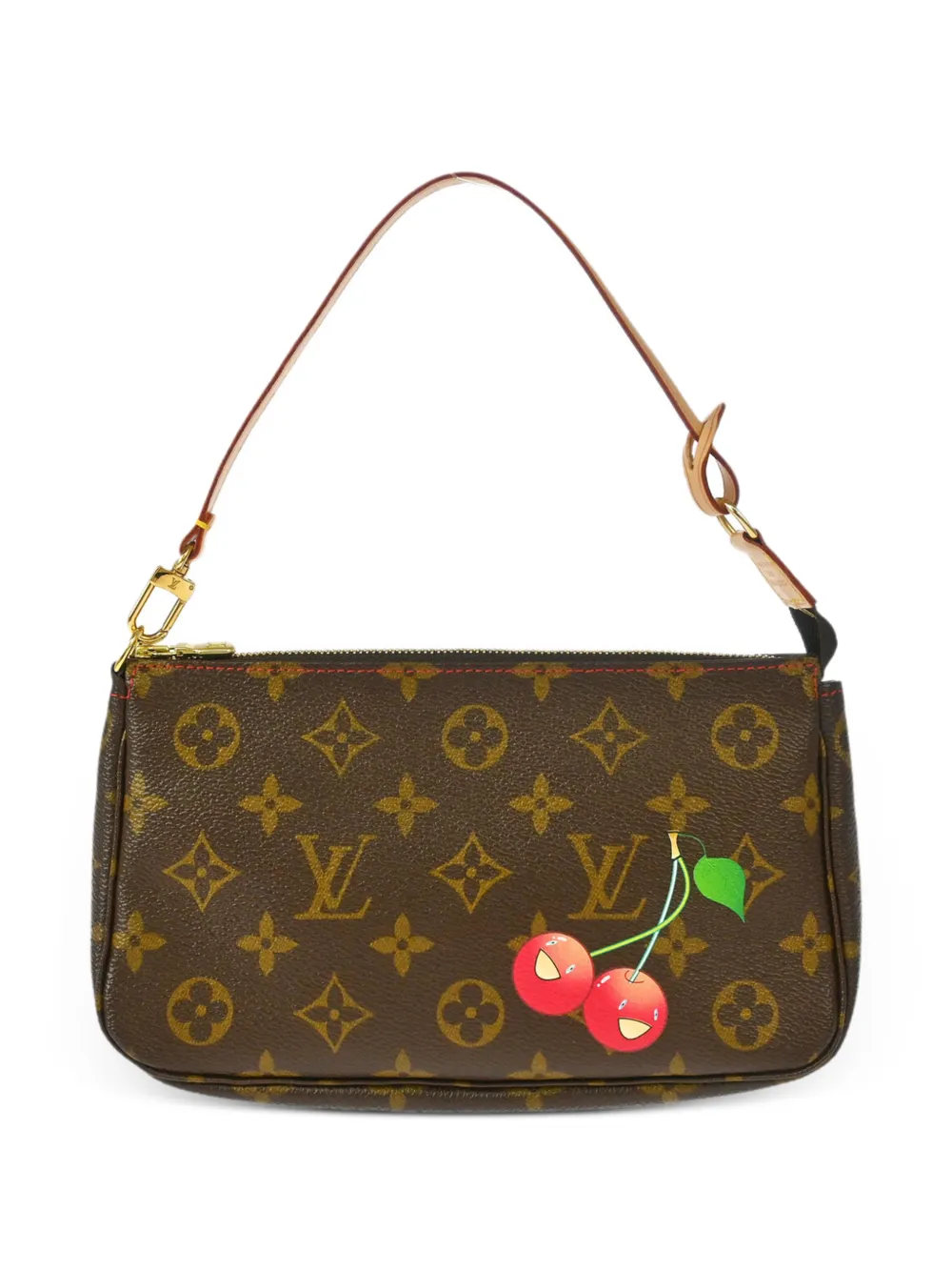 Louis Vuitton Pre-Owned Borsa a mano Monogram Cherry Pochette 2004 - Marrone