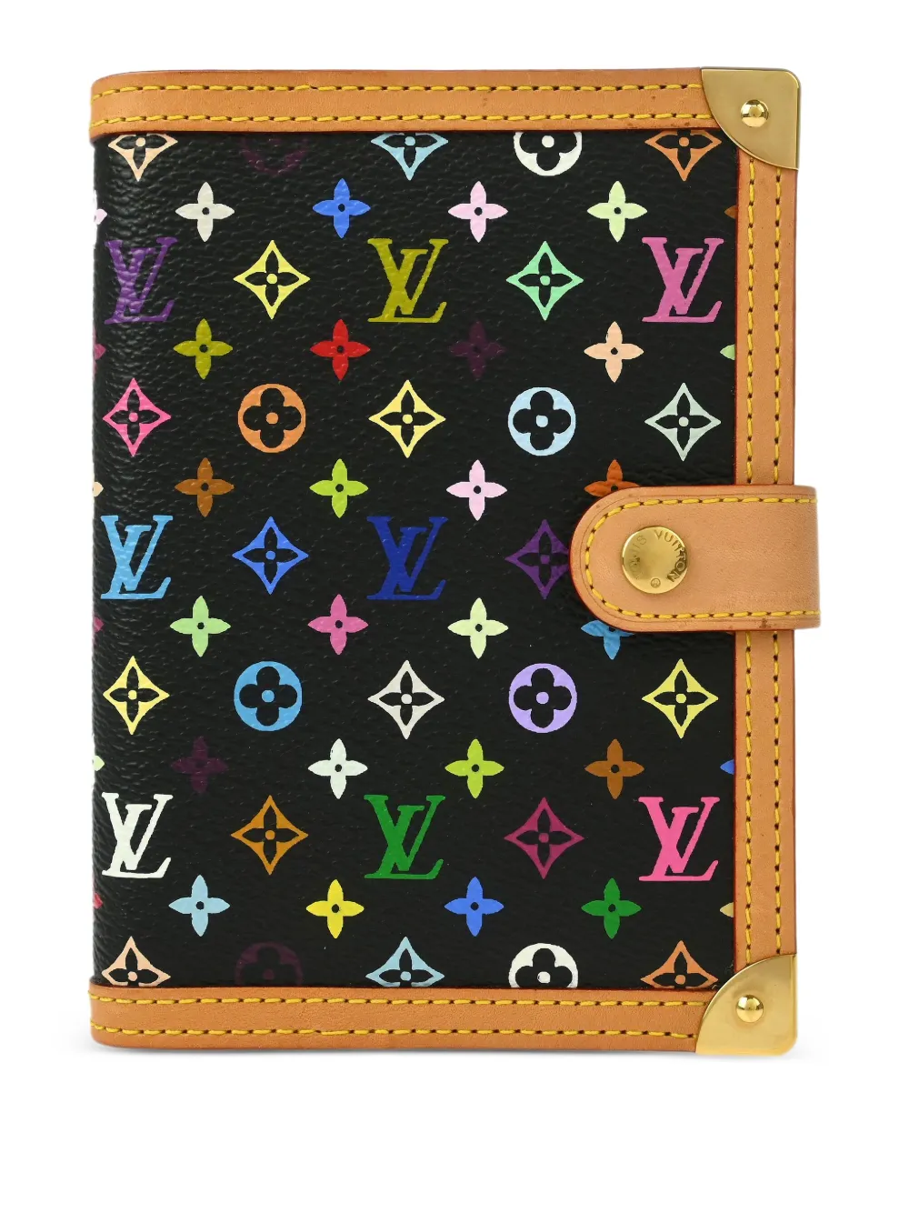 Louis Vuitton Pre-Owned 2005 Agenda PM monogram notebook cover | Black | Image 1