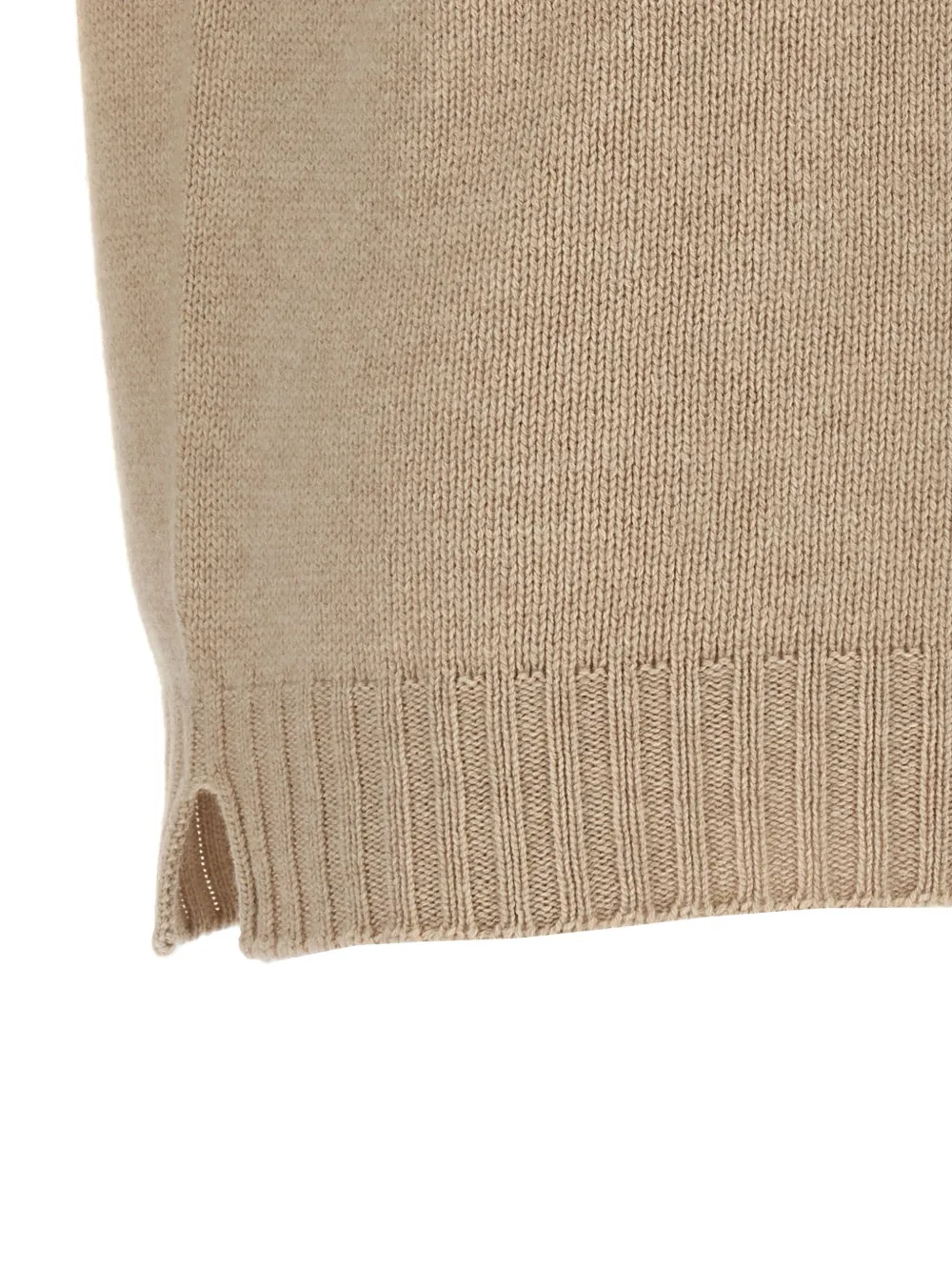 Ma'ry'ya Raglan-sleeve Wool Sweater In Neutral