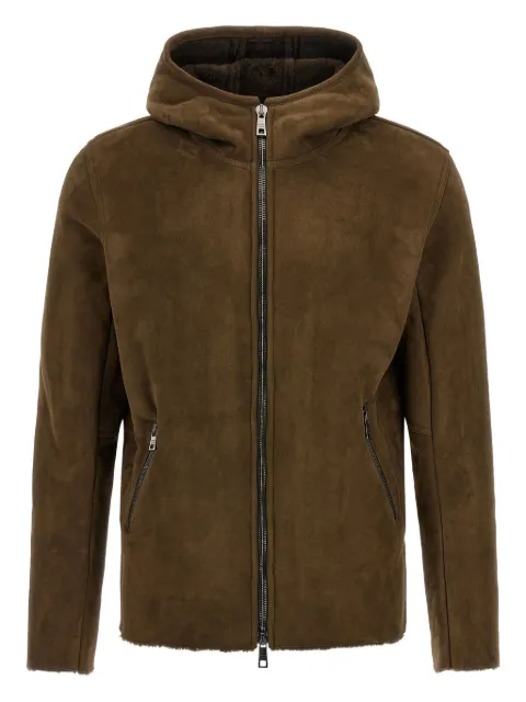 Giorgio Brato hooded suede jacket