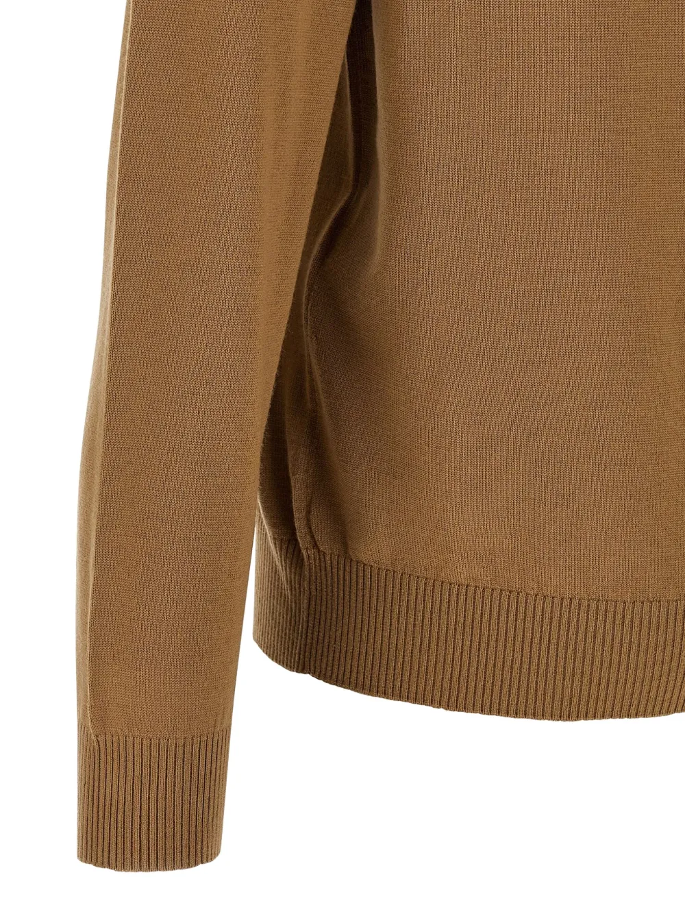 Fendi Ff Pocket Sweater Sweaters And Cardigans Beige In Brown