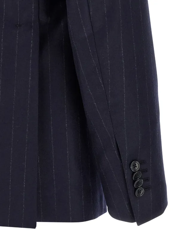 Tagliatore ストライプ スーツ | ブルー | FARFETCH JP