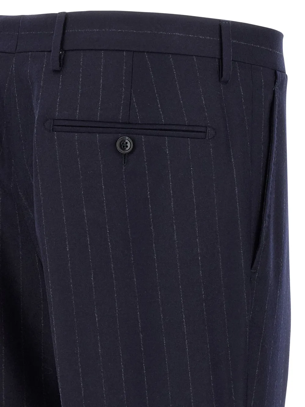 Tagliatore pinstripe-pattern wool suit Blauw