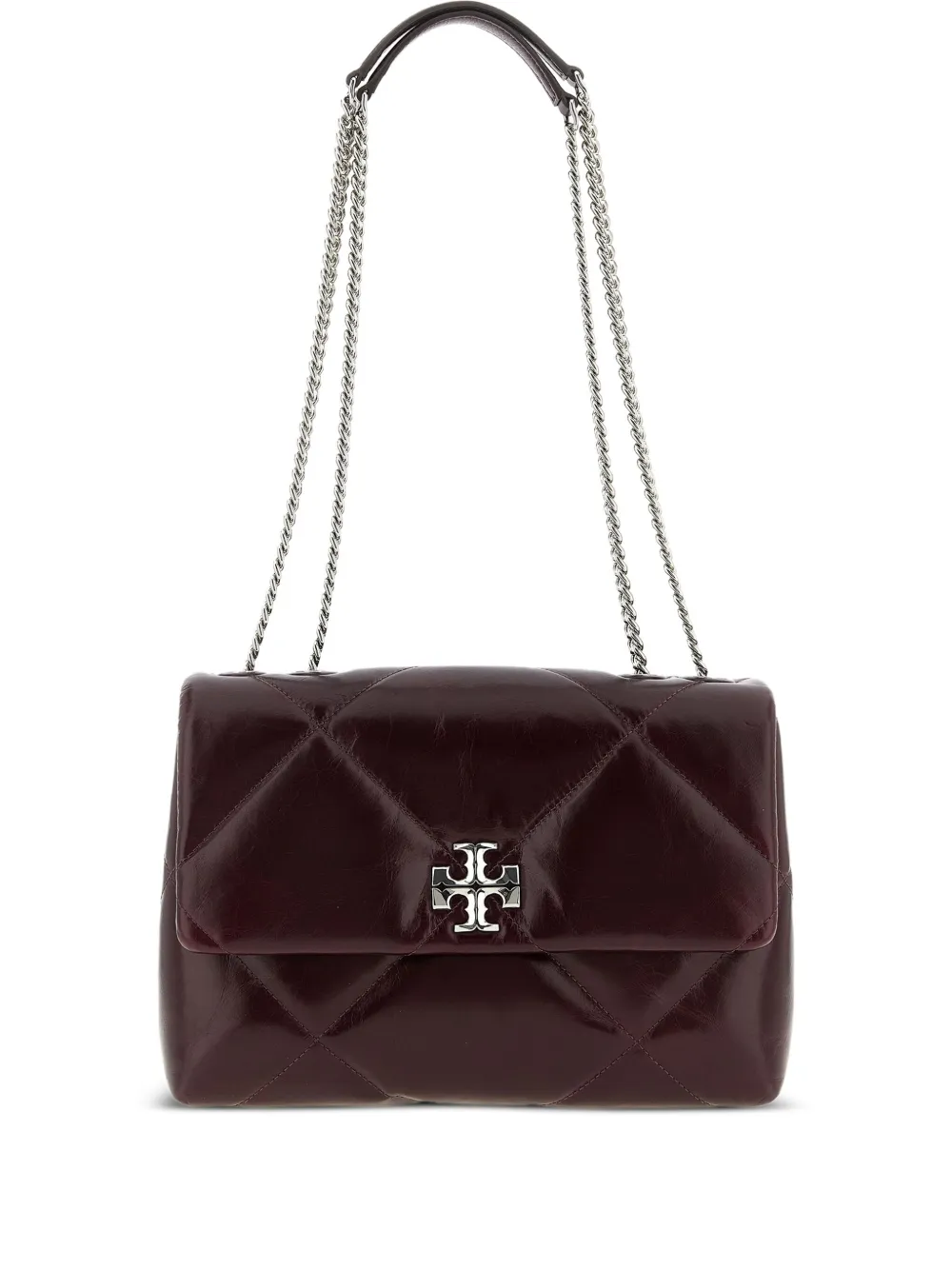Tory Burch medium Kira diamond-quilted shoulder bag Rood