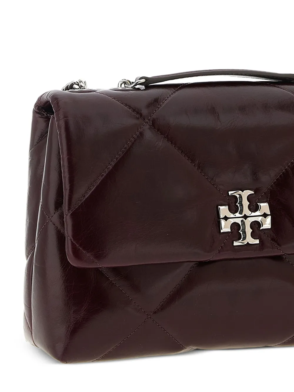 Tory Burch medium Kira diamond-quilted shoulder bag Rood