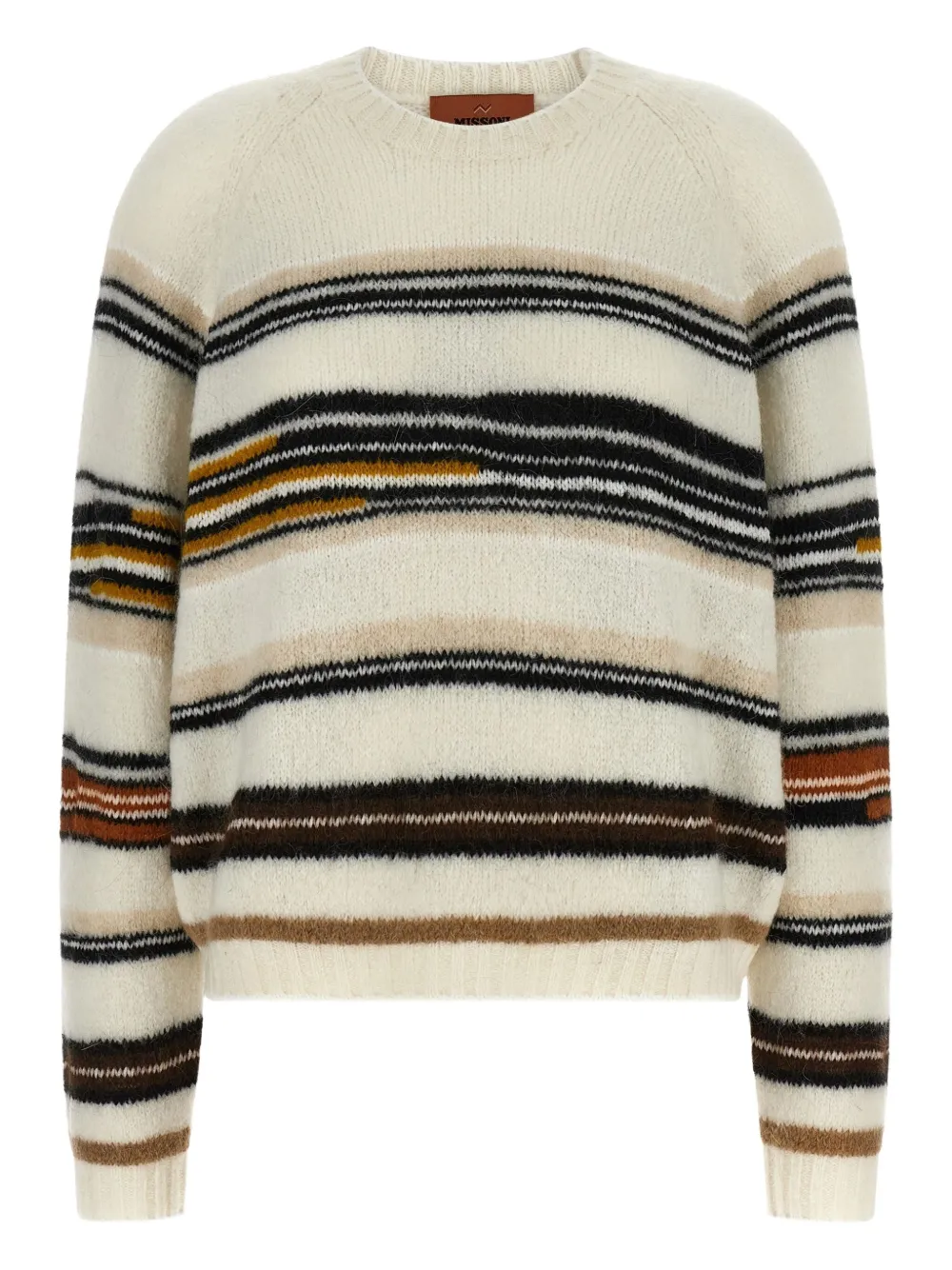 Missoni striped sweater Beige