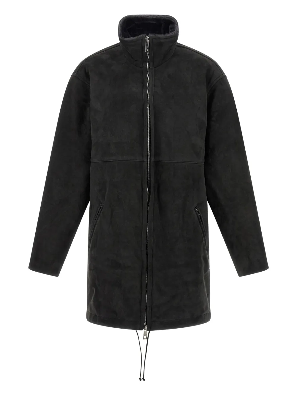 極美品✨️ジョルジオブラット　ラムレザーコート48　シルク混ロゴファスナー黒 0125GiorgioBrat_001_001_700x.