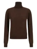 Saint Laurent turtleneck sweater - Brown